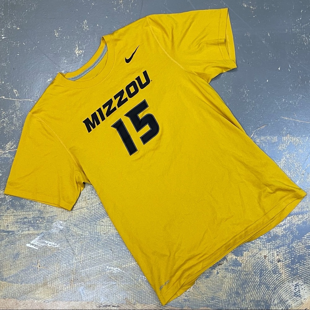 Nike Missouri Tigers Jersey Shirt Small Football Baseball Softball 15 NCAA